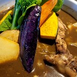 ファームヤード - チキンスパイシーセット辛口
