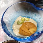 道後舘 - 胡麻豆腐ずんだ和え