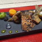 道後舘 - 秋の夜長…面河渓の水面に映る天の川