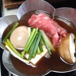 道後舘 - 朝から肉豆腐