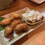 小料理おかげさん - ホタテフライ☆余ったタルタルだけでもつまみにして飲める☆（2025.8/30）