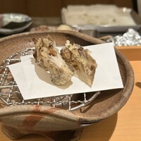 天ぷら 銀座おのでら 並木通り店 - まいたけ