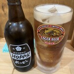 大衆立飲 もつ刺 すずき - 黒だ　中も追加した