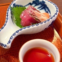 日本料理 芝桜 - 造り 鰹焼霜造り