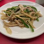 南海飯店 - 日替定食の青椒肉絲