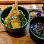 あなご飯 津田 - 津田御膳（あなご天丼）