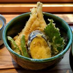 あなご飯 津田 - あなご天丼（津田御膳）