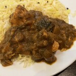 インド料理 スーリヤ - フィッシュノリマサラカレーはこんな感じ