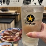 かごしま焼肉ホルモン すだく - おかわりハイボール