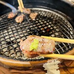 かごしま焼肉ホルモン すだく - フィレは山葵で✨