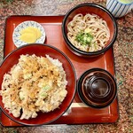 はげ天 - かき揚げ丼ランチ