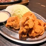 Kamayaki Tori Honpo Kawanoetenn - 釜焼風 骨無しざんぎ 660円