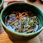 あなご飯 津田 - 茶そば