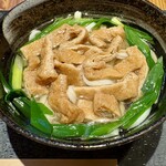 きつね庵 - きつねうどん　冷