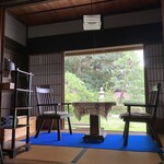 茅葺れすとらん 喫茶去 - お庭の見える素敵なお部屋♫