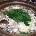 ふじ木 - 地鶏とキノコの鍋