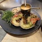 もと松 - オマール海老のグリル～自家製アメリケーヌソース～