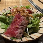 和牛料理 一石三鳥 - たたきサラダ