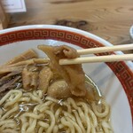 仙台中華そば 銘店嘉一 - 鶏皮