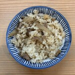 仙台中華そば 銘店嘉一 - Ａセット鶏飯140円