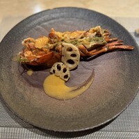 もと松 - オマール海老のグリル～自家製アメリケーヌソース～