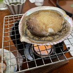 日月館 - 鮑バター焼き