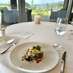 AUBERGE de SENVIE - 11000のランチコースより
      ⚫️大和牛 大和野菜
      