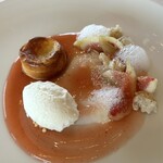 AUBERGE de SENVIE - 11000のランチコースより
      ⚫️無花果　お米
      
      