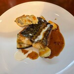 アビアント - サワラの醤油バター(上面撮影)