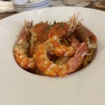 GROTTA PICCOLA  - 海老好きのためのスパゲッティ濃厚トマトクリーム