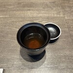 焼肉うしごろ 池袋店 - トリュフと和牛のコンソメ