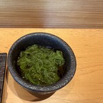 SUSHI TOKYO TEN、 - めかぶ