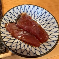 SUSHI TOKYO TEN、 横浜店 - カツオの玉ねぎ醤油