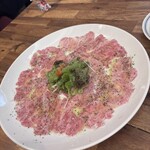 ゼニバキッチン - 『生肉』 黒毛和牛のカルパッチョ◎