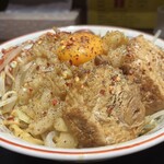 ラーメン 源 - 並ラーメンの汁なし　1,100円