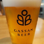 田舎割烹 にし川 - 月山ビール