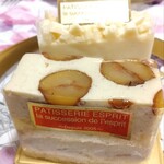 エスプリ - 愛媛県産和栗のムース　639円（税抜）