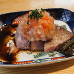 田舎割烹 にし川 - 山形豚低温ロースト網焼き