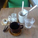 カフェ スクラッタ - モーニングにつくブレンドコーヒー