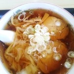 支那そばや 侍 - ワンタン麺（醤油）