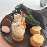 Héritage by Kei Kobayashi - とっても美味しかった前菜の前の料理？