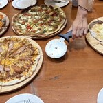 城里町総合野外活動センター ふれあいの里 - ピザパーティ