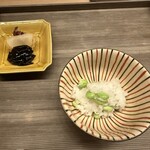 東山 緒方 - 枝豆ご飯