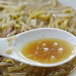 今を粋ろ - 今を粋ろ・豚4枚ラーメン スープ（2014.08）