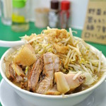 今を粋ろ - 今を粋ろ・豚4枚ラーメン ニンニク抜き野菜チョイまし￥900（2014.08）