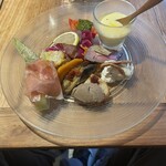 オステリア　チリエージョ - 前菜盛り合わせ