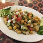 インド料理 パリワル - チャナサラダ(¥540)