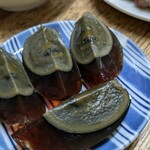 豚の味珍 - こちらのピータンは本当に美味しくお代わりしたがったけど3軒目は魚系寿司系店美味しいと言われセーブしました。