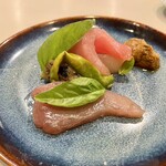 anchoa - マグロと茄子の冷菜