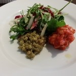 アンティーカ・トラットリーア・ノスタルジーカ - （2014年10月ランチ再訪）前菜3種♪